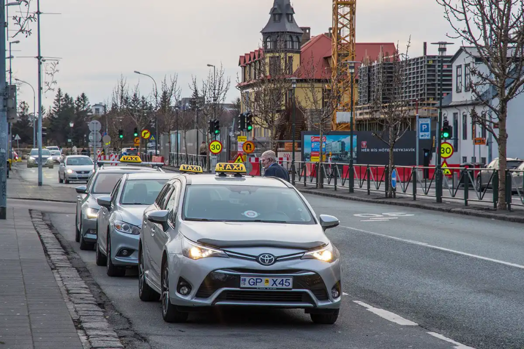 Taxi in IJsland